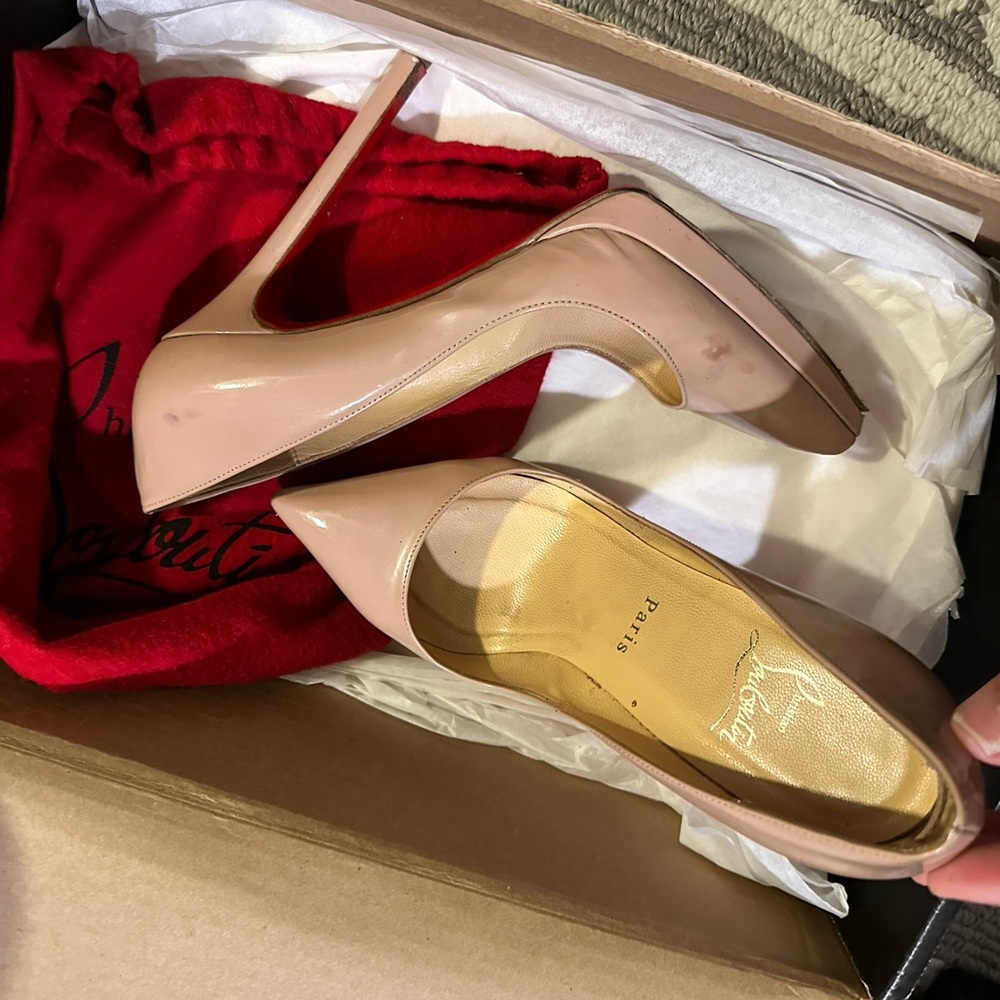 Christian Louboutin Blush Pink Heels